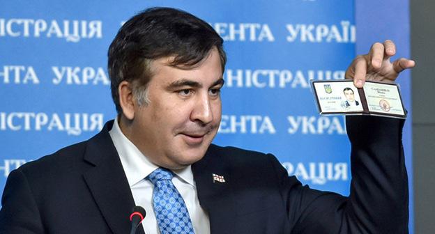 Михаил Саакашвили. Фото: Sputnik/Николай Лазаренко http://sputnik-ossetia.ru/news/20161121/3344415.html