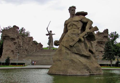 Мемориальный комплекс на Мамаевом кургане. Фото Вячеслава Ященко для "Кавказского узла"