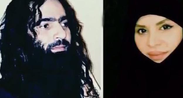 Чеченская певица Хазан (Аза) Батаева и ее муж. Кадр из видео пользователя Чечня 95 https://www.youtube.com/watch?v=iX2wxtPmYFQ