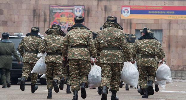 Военнослужащие Армении. Фото: © Sputnik/ Asatur Yesayants