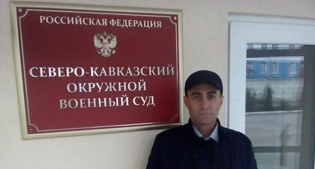 Отец Юлдуз Алиевой Шамшитдин Алиев. Фото Валерия Люгаева для "Кавказского узла"