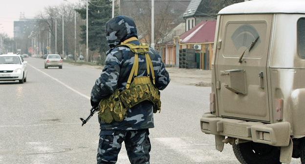 Сотрудник силовых структур. Чечня. Фото: REUTERS/Stringer Russia