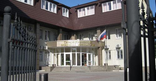 Окружной военный суд в Ростове-на-Дону. Фото Константина Волгина для "Кавказского узла"