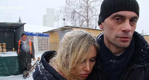 Теймураз Нихотин после освобождения. Фото Стоп-кадр видео "Из тюрьмы «ЛНР» в Украину" https://www.youtube.com/watch?v=7zjMcLw2kNY