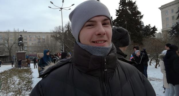 Тимофей Андронов. Фото Татьяны Филимновой для "Кавказского узла"