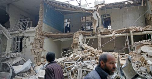 Война в Сирии. Фото: REUTERS/Bassam Khabieh Война в Сирии. Фото: REUTERS/Bassam Khabieh