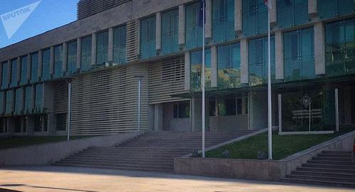 Служба государственной безопасности Грузии. Фото Sputnik / Alexander Imedashvili
https://sputnik-georgia.ru/politics/20180224/239443222/SGB-Gruzii-vedet-peregovory-s-predstaviteljami-Chinvali.html