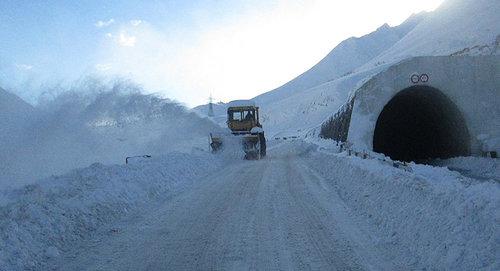 Дорога Мцхета-Степанцминда-Ларс. Фото
© FB Roads Department of Georgia Дорога Мцхета-Степанцминда-Ларс. Фото
© FB Roads Department of Georgia