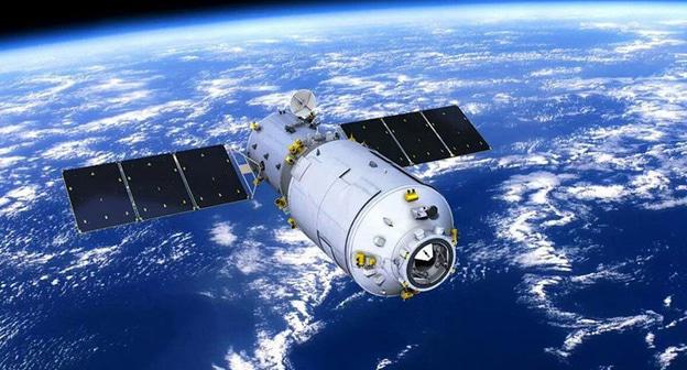 Китайская орбитальная станция "Тяньгун-1". Фото https://ru.wikipedia.org/wiki/Тяньгун-1