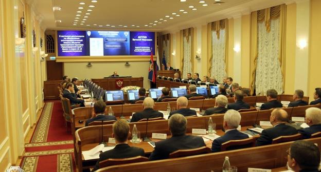 ЗАСЕДАНИЕ НАЦИОНАЛЬНОГО АНТИТЕРРОРИСТИЧЕСКОГО КОМИТЕТА. Фото http://nac.gov.ru/nak-prinimaet-resheniya/v-moskve-proshlo-zasedanie-nacionalnogo-11.html