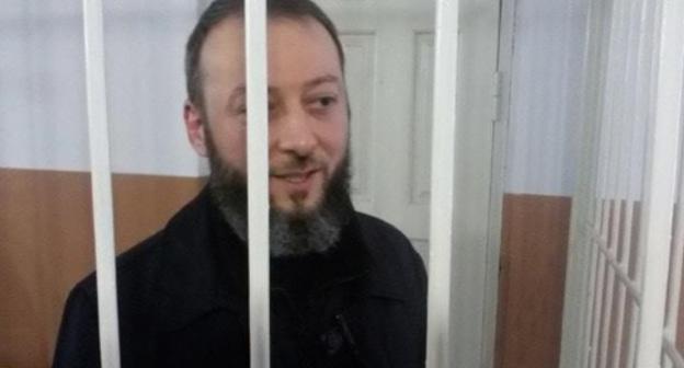 Магомед Хазбиев в суде. Фото Умара Йовлоя для "Кавказского узла"