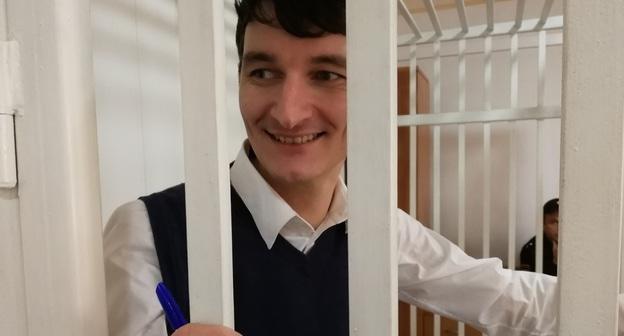 Александр Валов в суде. 18 апреля 2018 года. Фото Светланы Кравченко для "Кавказского узла"