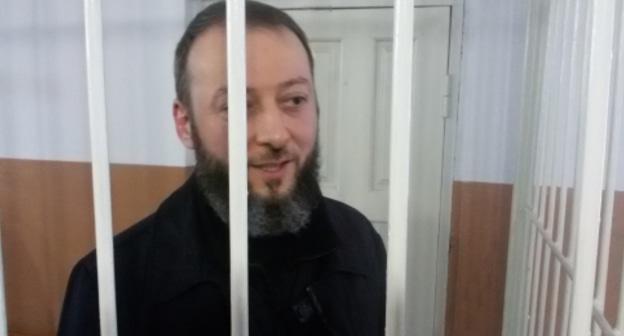 Магомед Хазбиев в суде, 30 января 2018 года. Фото Умара Йовлоя для "Кавказского узла".