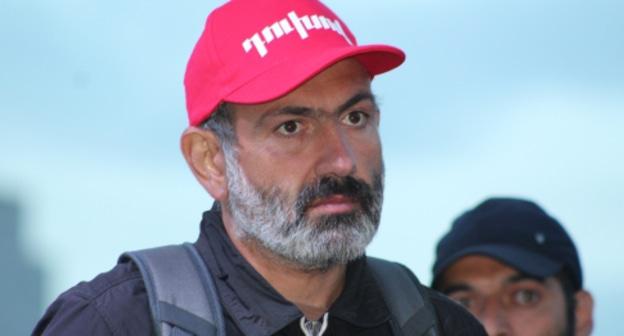 Никол Пашинян на митинге 29 апреля в Ереване. Фото Тиграна Петросяна для "Кавказского узла".