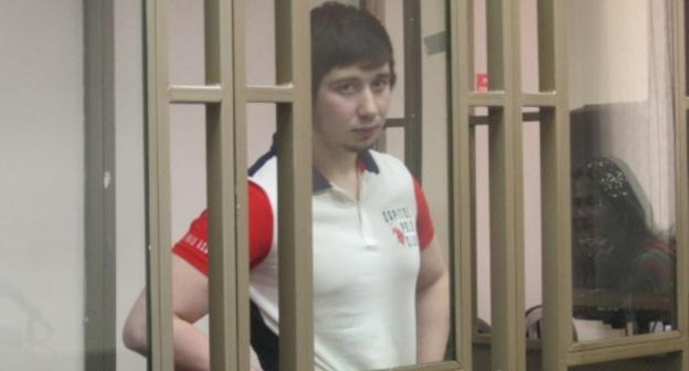 Ислам Гугов в зале суда. Фото Константина Волгина для "Кавказского узла"