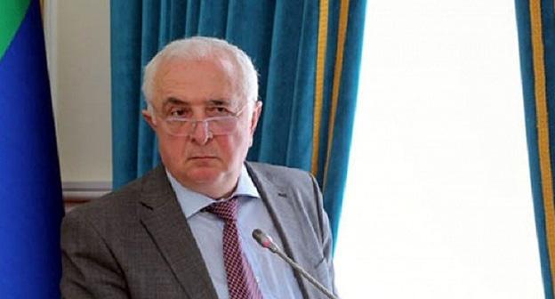 Министр строительства Дагестана Ибрагим Казибеков. Фото: Пресс-служба Минстроя Дагестана