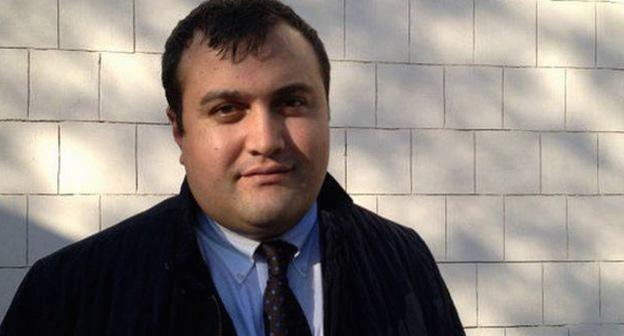 Адокат Эльчин Садыгов. Фото: Пресс-служба Amnesty International https://amnesty.org.ru/