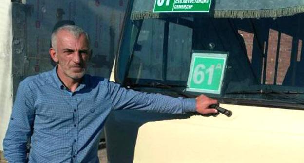 Гасан Абакаров. Фото Ильяса Капиева для  "Кавказского узла".