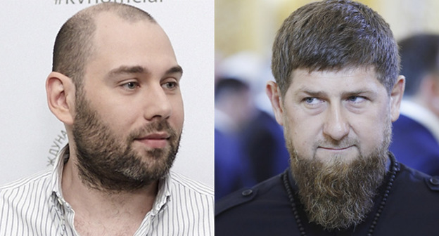 Рамзан Кадыров (справа) и Семен Слепаков. Коллаж "Кавказского узла" Фото: Sputnik/Mikhail Metzel/Pool via REUTERS Westpress Kaliningrad archive, image # / Alexandr Podgorchuk wikipedia.ru