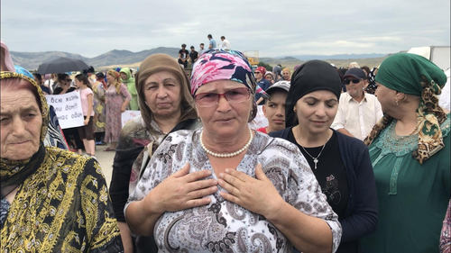 Аминат Шуайбова – жительница села Новая Шангода-Шитлиб. Фото Патимат Махмудовой для "Кавказского узла"