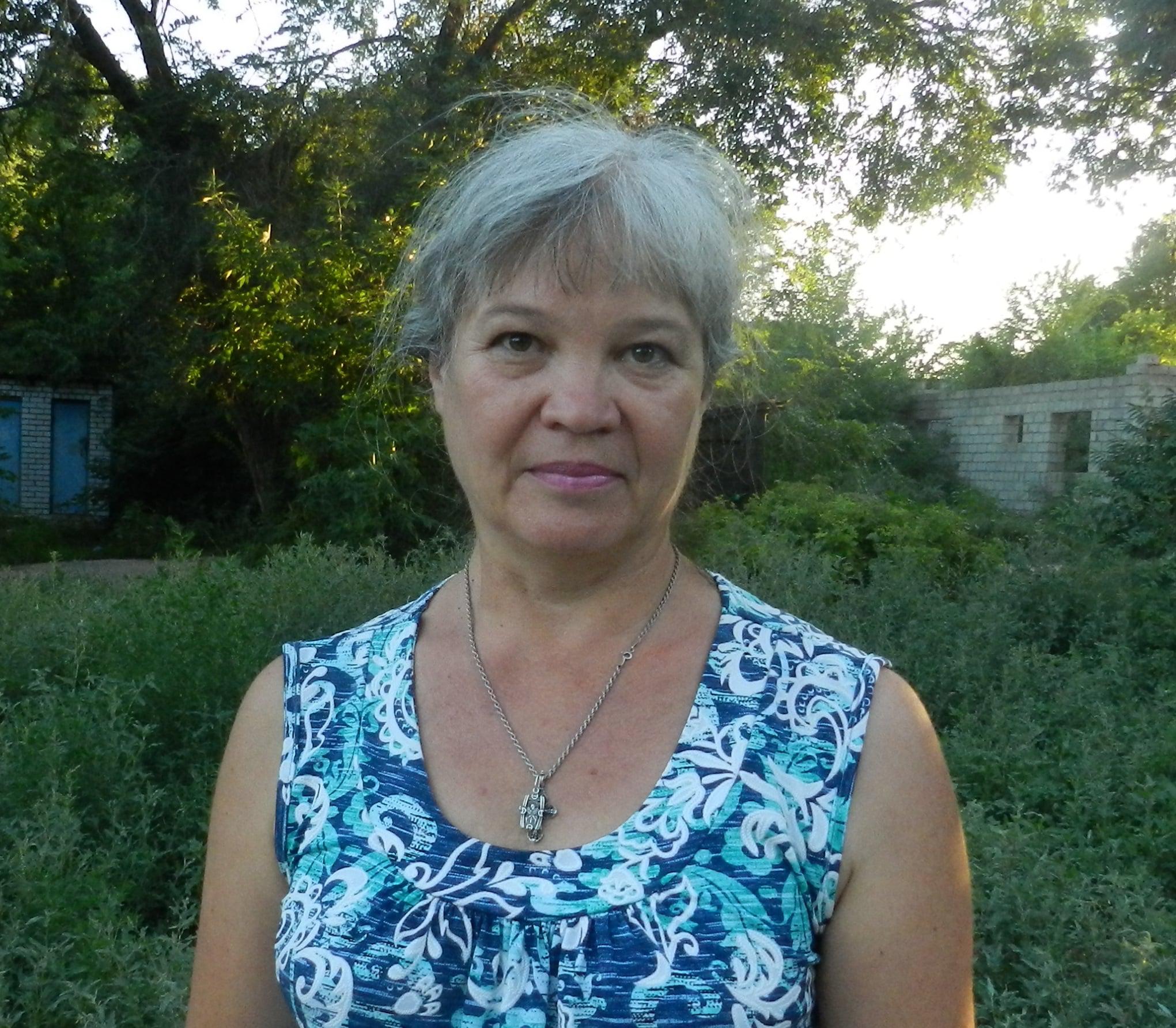 Соседка ветерана Ольга Голоктионова. Волгоград, август 2018 года. Фото Татьяны Филимоновой для "Кавказского узла"