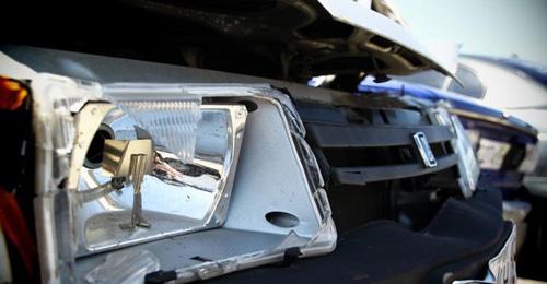 Машина после ДТП. Фото: Валентина Мищенко / Югополис Машина после ДТП. Фото: Валентина Мищенко / Югополис