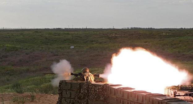 Военные учения на полигоне Аданак. Дагестан. Фото: Пресс-служба Министерства обороны РФ http://syria.mil.ru