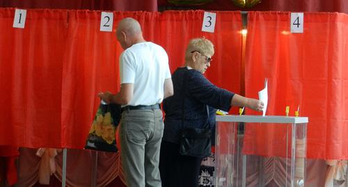 Выборы в Волгограде 9 сентября 2018 года. Фото Татьяны Филимоновой для "Кавказского узла".