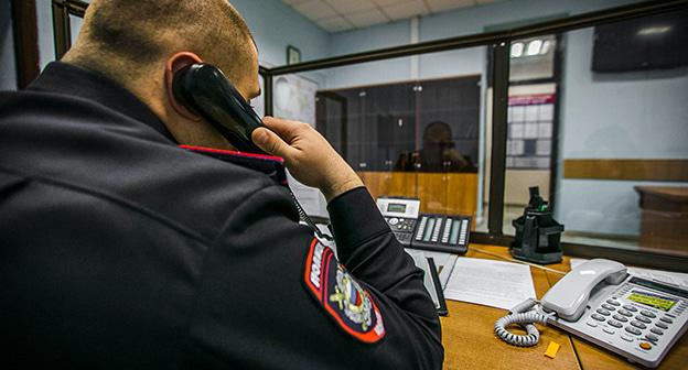 Сотрудник МВД. Фото: Денис Яковлев / Югополис