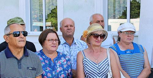 Пикет шахтеров Гуково. Сентябрь 2018 г. Фото Вячеслава Ященко для "Кавказского узла"