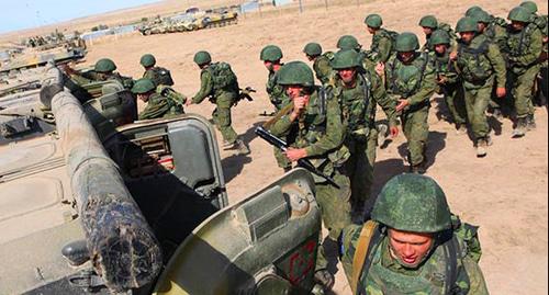 Учения военнослужащих российской военной базы и Вооруженных сил Армении . Фото https://structure.mil.ru/structure/okruga/south/news/more.htm?id=12197627@egNews