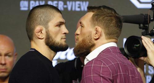 Конор и Хабиб. Фото REUTERS Конор и Хабиб. Фото REUTERS