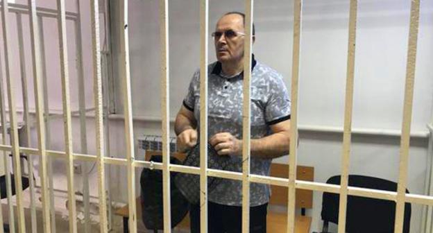 Оюб Титиев в суде. Фото Патимат Махмудовой для "Кавказского узла"