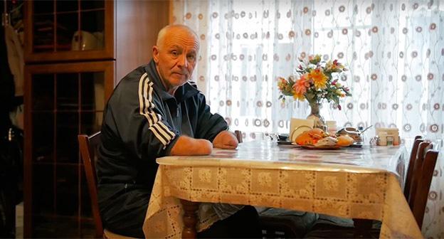 Аслан Иритов. Фото: стоп-кадр видео "Зачистка "Вольного аула" пользователя ProtivPytok https://www.youtube.com/watch?time_continue=190&v=XE2hisa-kdY