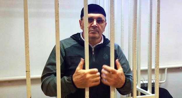 Оюб Титиев в суде. Фото Патимат Махмудовой для "Кавказского узла"