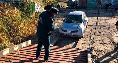 Эвакуация автомобилей с Зеленого острова. Ноябрь 2018 года. Фото пресс-службы управления МЧС по Ростовской области, http://61.mchs.gov.ru/operationalpage/operational/item/7674845/