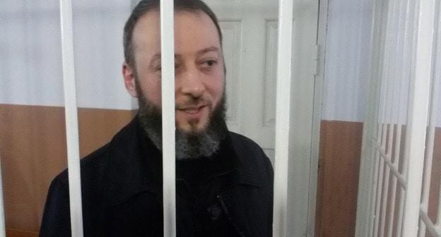 Магомед Хазбиев в суде. Фото Умара Йовлоя для "Кавказского узла"