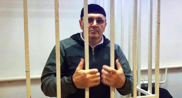 Оюб Титиев в суде. Фото Патимат Махмудовой для "Кавказского узла"