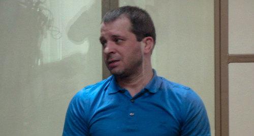 Андрей Виноградов в зале суда. Фото Константина Волгина для "Кавказского узла"
