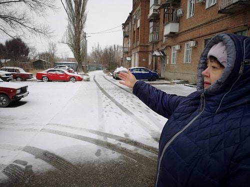 Жительница поселка Нижние Баррикады в Волгограде Татьяна Самойлова. Фото Татьяны Филимоновой для "Кавказского узла"
