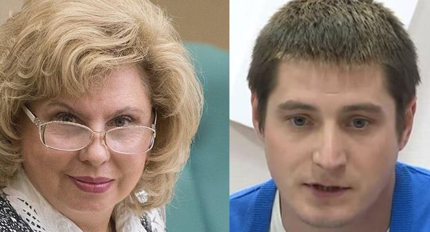 Максим Лапунов и Татьяна Москалькова. Коллаж "Кавказского узла" Кадр из видео пользователя. Пресс-служба "Радио Свобода" https://www.youtube.com/watch?v=lVj89JZhjPI ,
The Council of the Federation of the Federal Assembly of the Russian Federation https://ru.wikipedia.org
