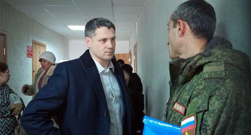 Адвокат потерпевших Виталий Григорьев на заседании суда 11 декабря. Фото Татьяны Филимоновой для "Кавказского узла" Адвокат потерпевших Виталий Григорьев на заседании суда 11 декабря. Фото Татьяны Филимоновой для "Кавказского узла"