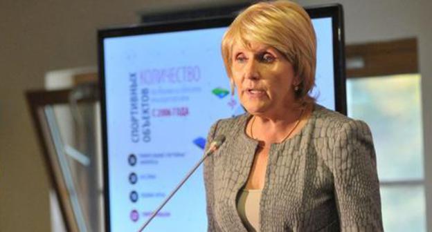 Людмила Чернова. Фото: пресс-служба Минспорта Краснодарского края.