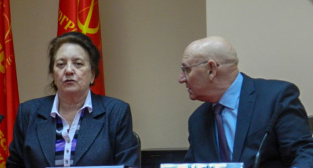 Тамара Головачева и Алексей Буров. Фото Татьяны Филимоновой для "Кавказского узла".