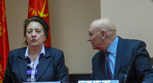 Тамара Головачева и Алексей Буров. Фото Татьяны Филимоновой для "Кавказского узла".