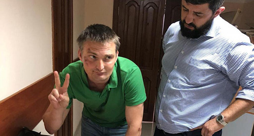 Михаил Беньяш (слева) и Алексей Аванесян.
Фото: Алексей Аванесян http://ru.rfi.fr