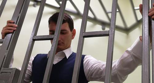 Александр Валов в суде в Сочи, октябрь 2018 год. Фото Светланы Кравченко для "Кавказского узла".