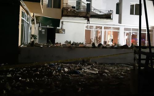 Взрыв в Тбилиси 16 января 2018 года. © Sputnik / Shota Nozadze

Читать далее: https://sputnik-georgia.ru/incidents/20190116/243928926/Vzryv-v-Tbilisi-postradavshiy-rebenok-pri-smerti-.html