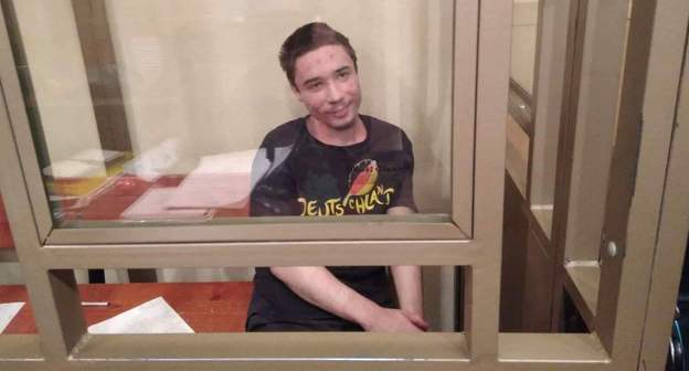 Павел Гриб на суде 18 января 2019 года. Фото Константина Волгина для "Кавказского узла"