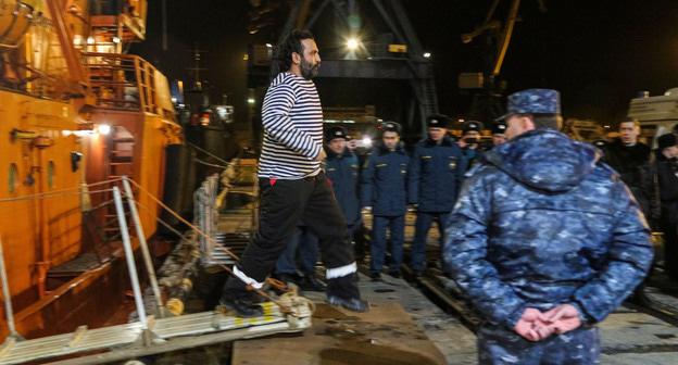 Спасательная операция в Черном море. 24 января 2019 года. Фото: REUTERS/Pavel Rebrov